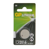 Элемент питания GP CR2016 (батарейка) картинка 